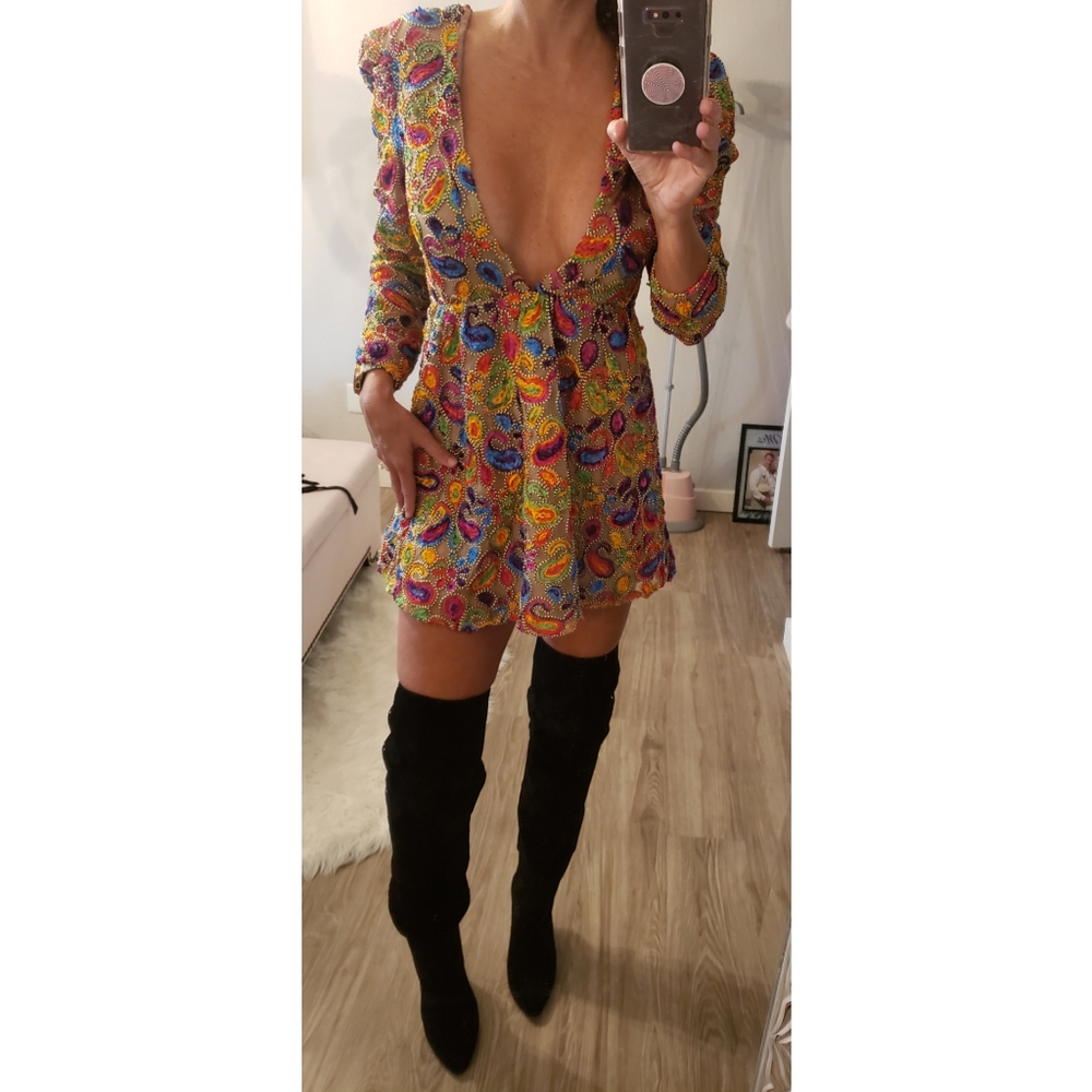 SOLD Tularosa Masie Dress in Multi - Picture 7 of 13